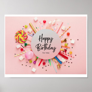 happy birthday poster