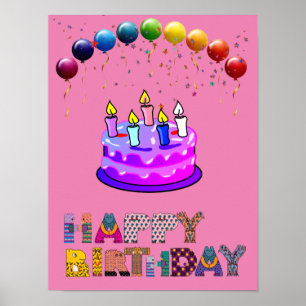 Happy Birthday  Poster