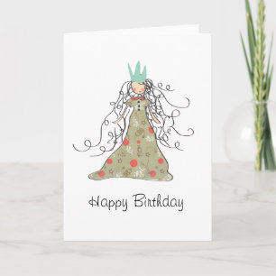 Happy Birthday Princess Card