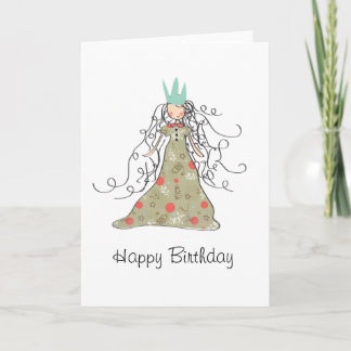 Happy Birthday Princess Card
