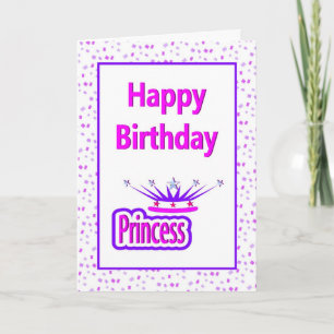Happy Birthday Princess Card