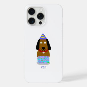 Happy Birthday Pup Apple iPhone 15 Pro Max Case