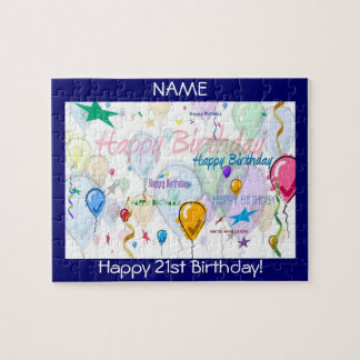 Happy Birthday Puzzle (Personalise)