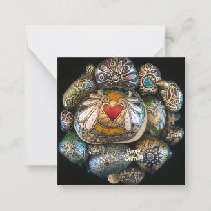 Happy Birthday Rocks! By Julie Ann Stricklin Card