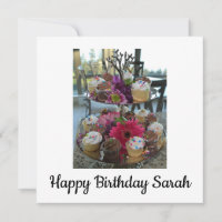 Happy birthday Sarah