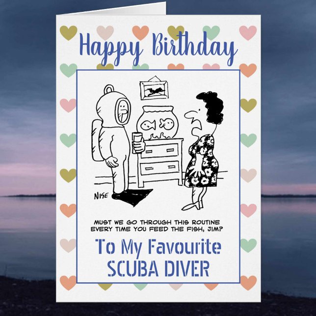 Happy Birthday Scuba Diver (Creator Uploaded)