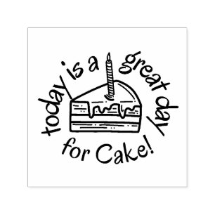 Happy Birthday Self Inking Rubber Stamp