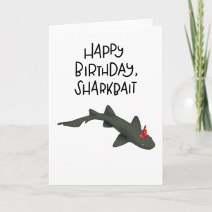 Happy Birthday Sharkbait card
