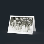 HAPPY BIRTHDAY **SISTER** ON OUR WAY!!! CARD<br><div class="desc">THESE MUSHING DOGS ARE RACING TO "YOUR SISTER" TO SAY "HAPPY BIRTHDAY!" IN SECONDS YOU CAN CHANGE IT TO "ANYONE YOU WISH" EVEN THOUGH I WILL BE MAKING MORE AT THIS STORE FOR BROTHER AND DAD AND MOM!!!! THANKS FOR STOPPING BY ONE OF MY EIGHT STORES!!!!</div>