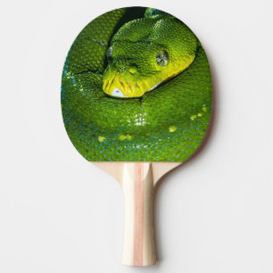 Happy Birthday Snake Ping Pong Paddle