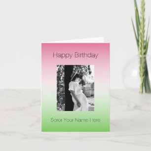 Happy Birthday Soror AKA Sorority Gift Card