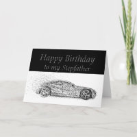 Happy Birthday Stepfather Classic Cars Vehicles
