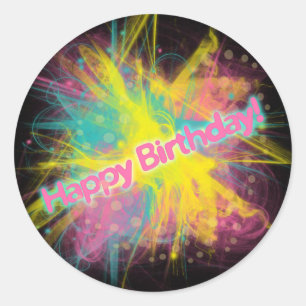 Happy Birthday Sticker