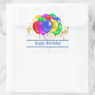 Happy Birthday Stickers