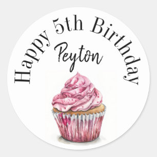 Happy birthday stickers