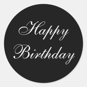 Happy Birthday Stickers
