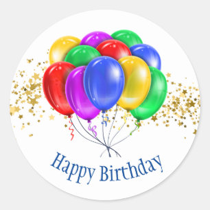 Happy Birthday Stickers