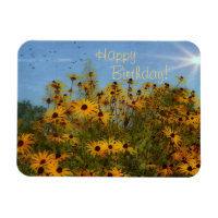 Happy Birthday Summertime Black-Eyed-Susans