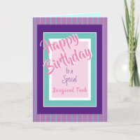 Happy birthday Surgical Tech greeting card