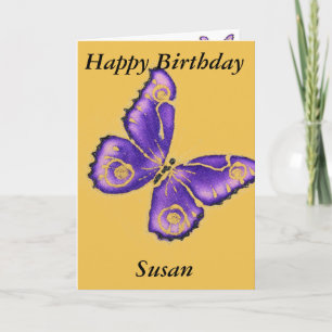 Happy birthday Susan Card