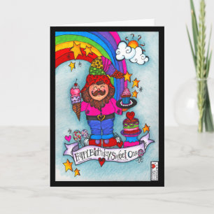 Happy Birthday Sweet One Gnomie Card