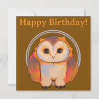 Happy Birthday sweet owl