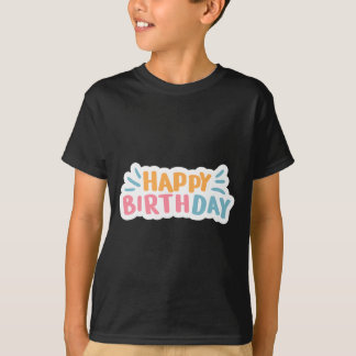 Happy birthday T-shirt 
