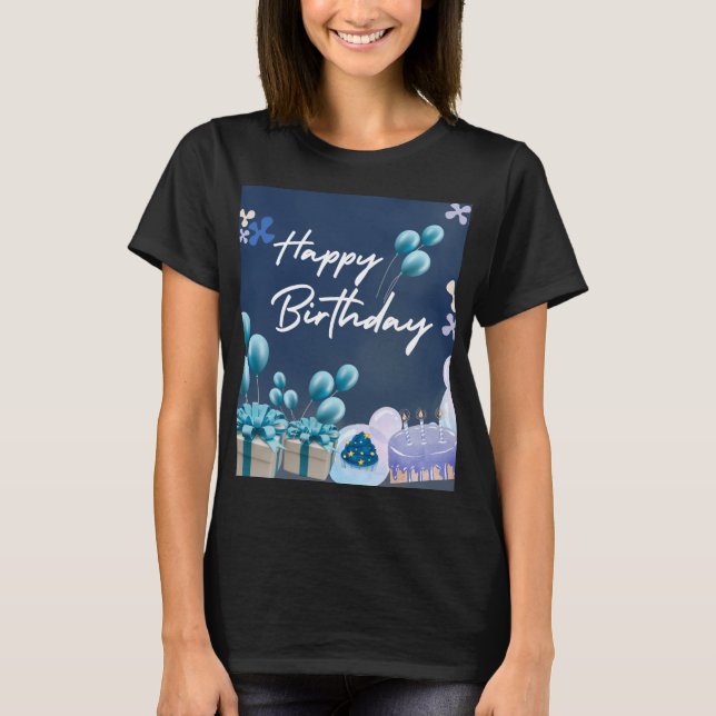 Happy Birthday T-shirt  (Front)