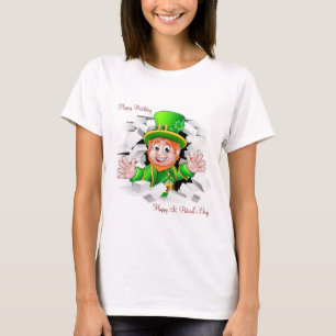 Happy Birthday T-Shirt St. Patrick's Day