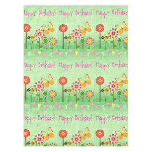 Happy Birthday Tablecloth