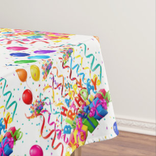 Happy Birthday Tablecloth Confetti