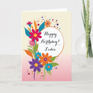 Happy Birthday! Thank You Card