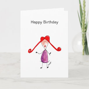 Happy Birthday. That's all I got. Card