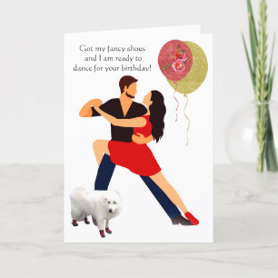 Happy Birthday! - the Red Dancing Shoes Card