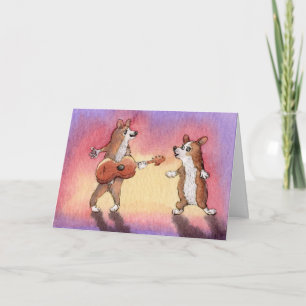 Happy Birthday, The Sweet Dogs Sang CARD