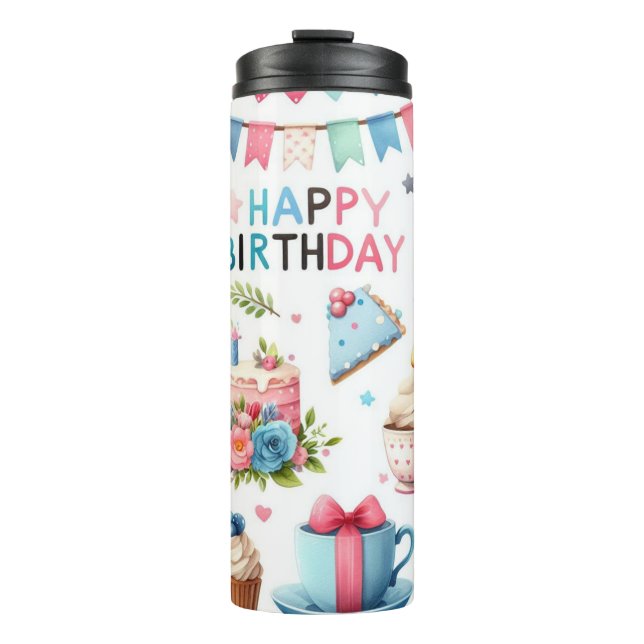 Happy Birthday! Thermal Tumbler (Front)