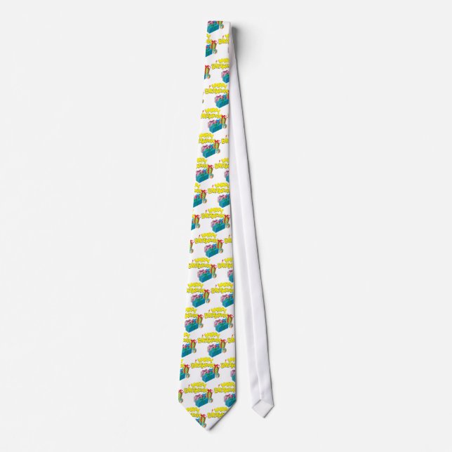 Happy Birthday Tie (Front)