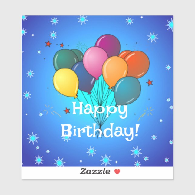Happy Birthday...time to celebrate! (Sheet)