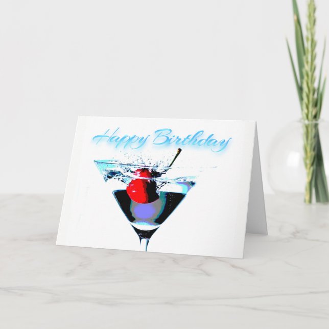 Happy Birthday - Time to Celebrate Card (Front)