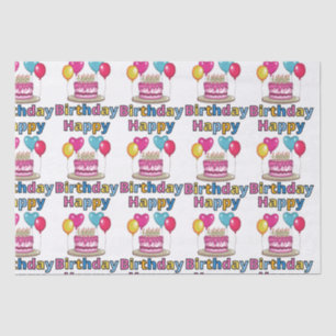 Happy Birthday Tissue Paper