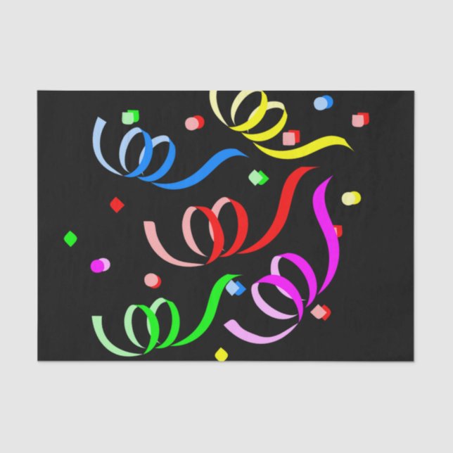 Happy Birthday Tissue Paper Confetti (Front)