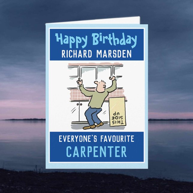 Happy Birthday to a Carpenter Card (Creator Uploaded)