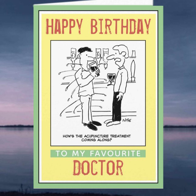 Happy Birthday to a Doctor Card (Creator Uploaded)
