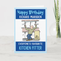 Happy Birthday to a Kitchen Fitter