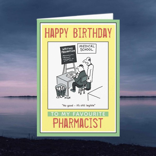 Happy Birthday to a Pharmacist Card (Creator Uploaded)