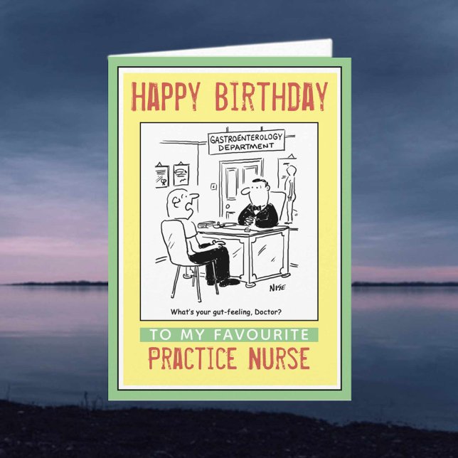 Happy Birthday to a Practice Nurse Card (Creator Uploaded)