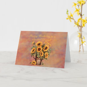 Happy Birthday To A Special Friend Card