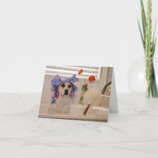 Happy birthday to a special person thank you card