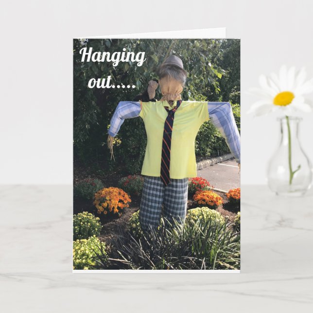 **HAPPY BIRTHDAY** TO A **STAND UP GUY** CARD (Small Plant)