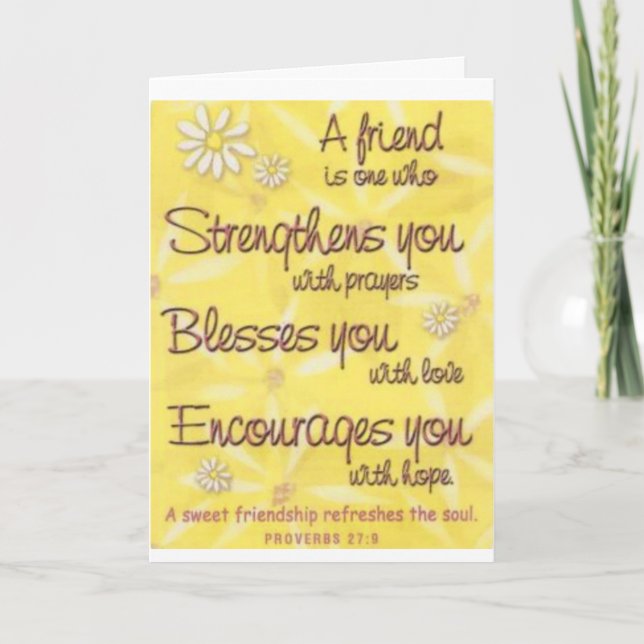 HAPPY BIRTHDAY TO ***A VERY SPECIAL FRIEND*** CARD (Front)